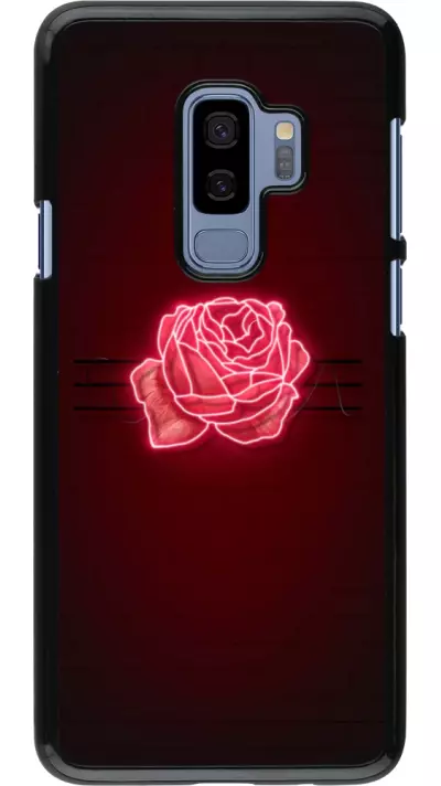 Samsung Galaxy S9+ Case Hülle - Spring 23 neon rose
