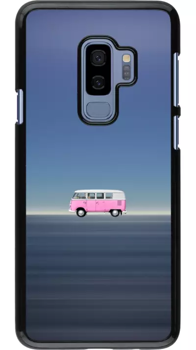 Samsung Galaxy S9+ Case Hülle - Spring 23 pink bus