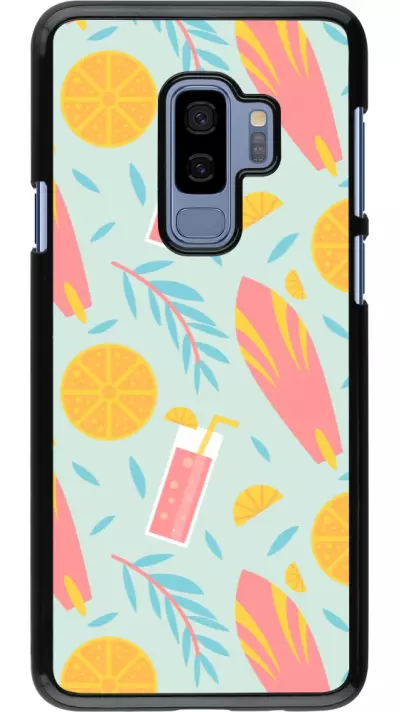 Samsung Galaxy S9+ Case Hülle - Summer 2025 Pattern citron