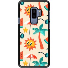 Samsung Galaxy S9+ Case Hülle - Summer 2025 Pattern soleil