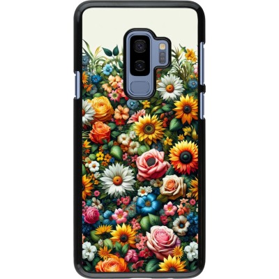 Samsung Galaxy S9+ Case Hülle - Sommer Blumenmuster