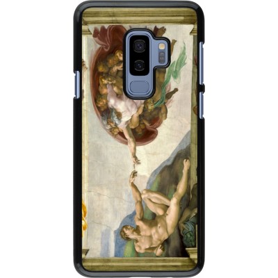Samsung Galaxy S9+ Case Hülle - Kunstbild - Die Erschaffung Adams - Michelangelo