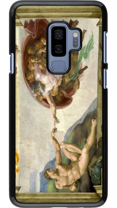 Samsung Galaxy S9+ Case Hülle - Kunstbild - Die Erschaffung Adams - Michelangelo