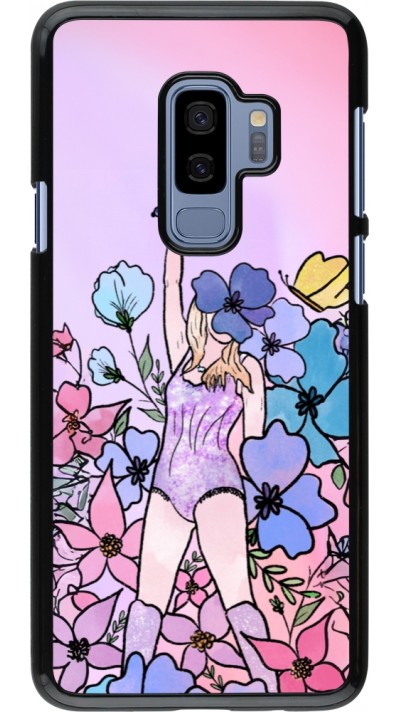 Samsung Galaxy S9+ Case Hülle - Taylor Swift Sketch - Pink