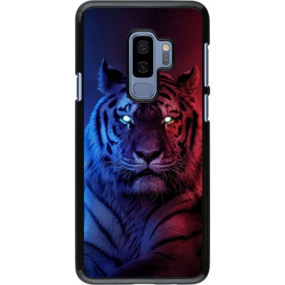 Hülle Samsung Galaxy S9+ - Tiger Blue Red