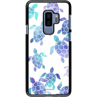 Hülle Samsung Galaxy S9+ - Turtles pattern watercolor