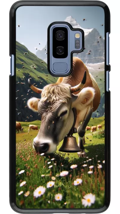 Samsung Galaxy S9+ Case Hülle - Kuh Berg Wallis