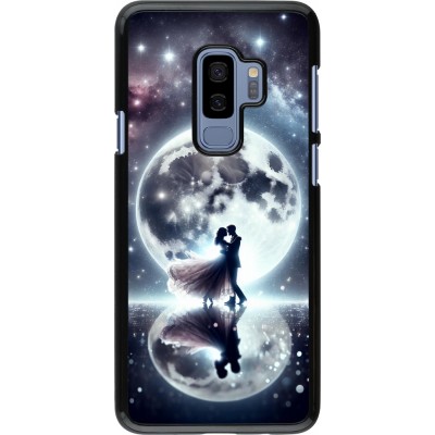 Samsung Galaxy S9+ Case Hülle - Valentin 2024 Liebe unter dem Mond
