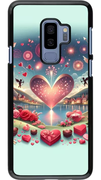 Samsung Galaxy S9+ Case Hülle - Valentin 2025 Schick