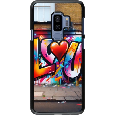 Samsung Galaxy S9+ Case Hülle - Valentin 2025 Liebe U Tag