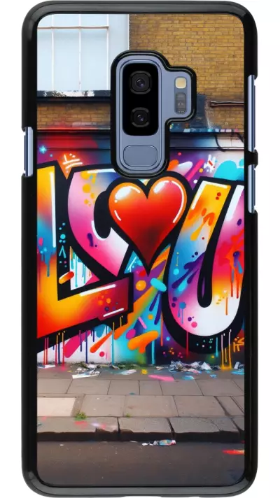 Samsung Galaxy S9+ Case Hülle - Valentin 2025 Liebe U Tag