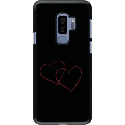 Samsung Galaxy S9+ Case Hülle - Valentine 2023 attached heart