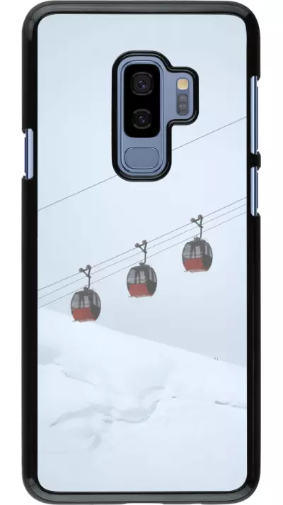 Samsung Galaxy S9+ Case Hülle - Winter 22 ski lift