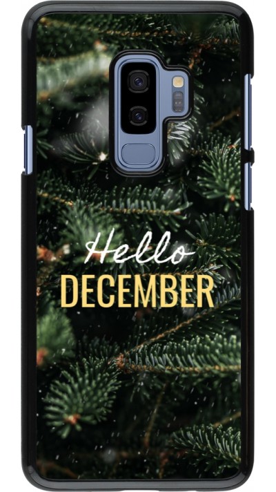 Samsung Galaxy S9+ Case Hülle - Winter 25 Winter hello december