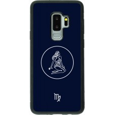 Samsung Galaxy S9+ Case Hülle - Silikon schwarz Astrologie Jungfrau