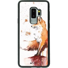 Hülle Samsung Galaxy S9+ - Silikon schwarz Autumn 21 Fox