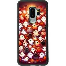 Samsung Galaxy S9+ Case Hülle - Silikon schwarz Gespenster Herbst niedlich