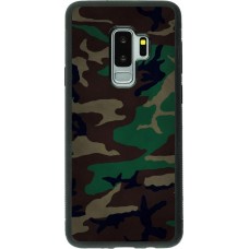 Hülle Samsung Galaxy S9+ - Silikon schwarz Camouflage 3