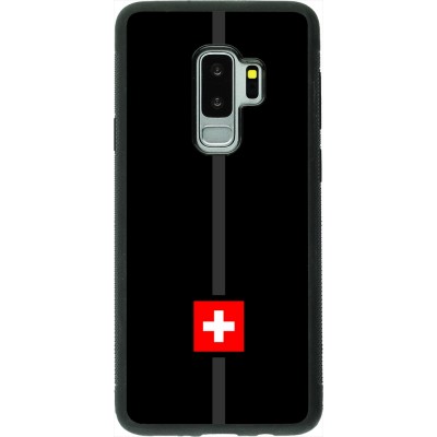 Samsung Galaxy S9+ Case Hülle - Silikon schwarz Kanton CH schwarz