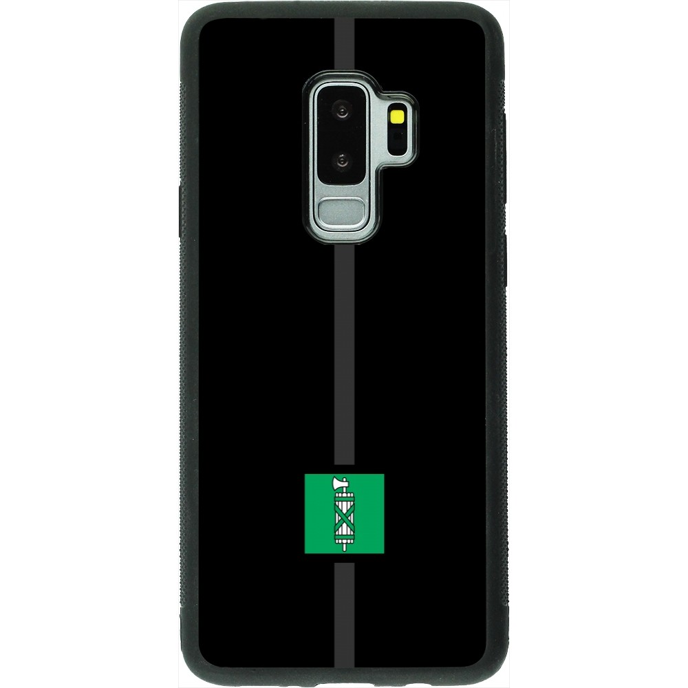 Samsung Galaxy S9+ Case Hülle - Silikon schwarz Kanton SG schwarz