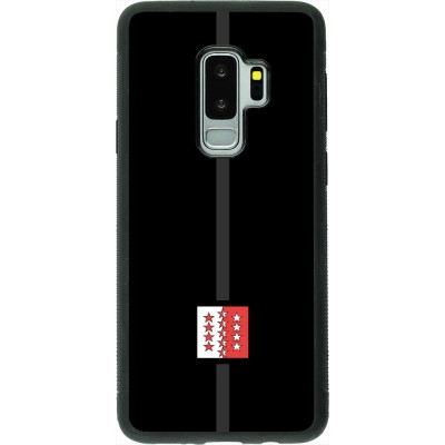 Samsung Galaxy S9+ Case Hülle - Silikon schwarz Kanton VS schwarz