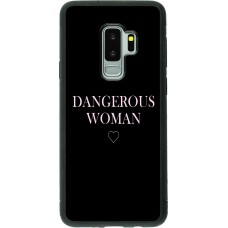 Hülle Samsung Galaxy S9+ - Silikon schwarz Dangerous woman
