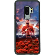 Samsung Galaxy S9+ Case Hülle - Silikon schwarz Djokovic 23 Grand Slam