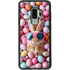 Samsung Galaxy S9+ Case Hülle - Silikon schwarz Easter 2026 Rabbit fun