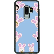 Samsung Galaxy S9+ Case Hülle - Silikon schwarz Easter 2026 Snoopy