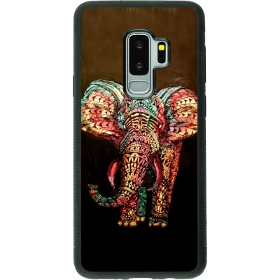 Hülle Samsung Galaxy S9+ - Silikon schwarz Elephant 02