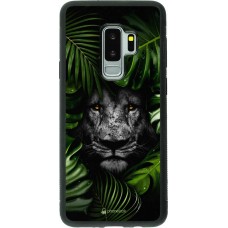 Hülle Samsung Galaxy S9+ - Silikon schwarz Forest Lion