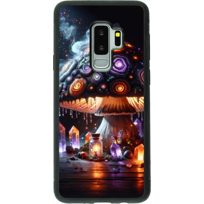 Samsung Galaxy S9+ Case Hülle - Silikon schwarz Halloween Zaubertrank Magie