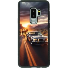 Samsung Galaxy S9+ Case Hülle - Silikon schwarz Mustang 69 Grand Canyon