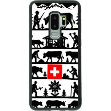 Samsung Galaxy S9+ Case Hülle - Silikon schwarz Poya Schweiz 1