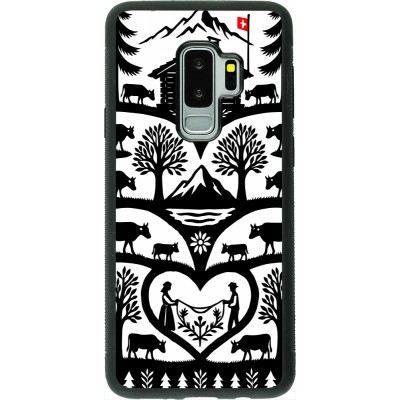 Samsung Galaxy S9+ Case Hülle - Silikon schwarz Poya Schweiz 2