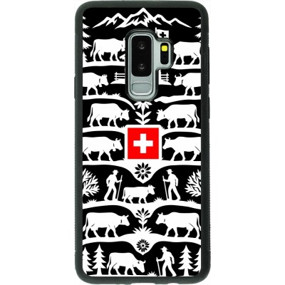 Samsung Galaxy S9+ Case Hülle - Silikon schwarz Poya Schweiz 3 schwarz