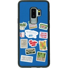 Samsung Galaxy S9+ Case Hülle - Silikon schwarz Seals of the Dominican Republic DTMF