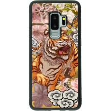 Samsung Galaxy S9+ Case Hülle - Silikon schwarz Spring 23 japanese tiger