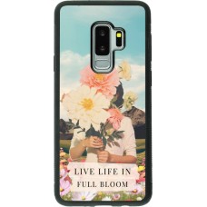 Samsung Galaxy S9+ Case Hülle - Silikon schwarz Live life in full moon 2026