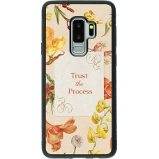 Samsung Galaxy S9+ Case Hülle - Silikon schwarz Trust the process 2026