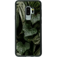 Samsung Galaxy S9+ Case Hülle - Silikon schwarz Spring 23 fresh plants