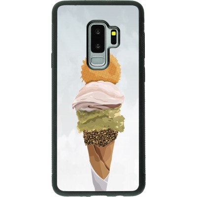 Samsung Galaxy S9+ Case Hülle - Silikon schwarz Summer 2025 Cornet