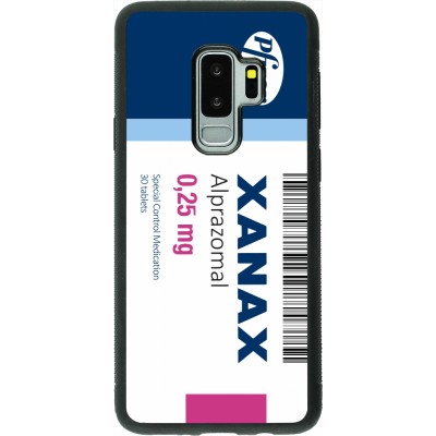 Samsung Galaxy S9+ Case Hülle - Silikon schwarz Xanax Alprazolam 2025