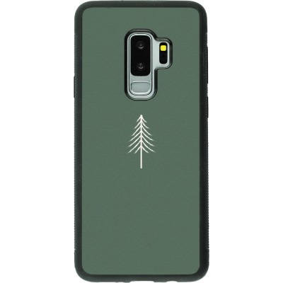 Samsung Galaxy S9+ Case Hülle - Silikon schwarz Christmas 22 minimalist tree