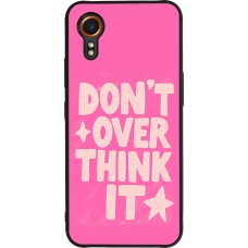 Samsung Galaxy XCover 7 Case Hülle - Silikon schwarz Dont over think it 2026