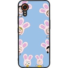 Samsung Galaxy XCover 7 Case Hülle - Silikon schwarz Easter 2026 Snoopy