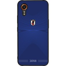 Samsung Galaxy XCover 7 Case Hülle - Silikon schwarz Japan 2026 personalisierbares Fussballtrikot