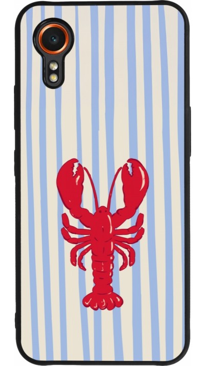 Coque Samsung Galaxy XCover 7 - Silicone rigide noir Red lobster 2026
