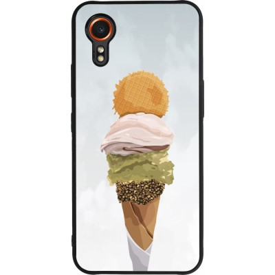 Samsung Galaxy XCover 7 Case Hülle - Silikon schwarz Summer 2025 Cornet
