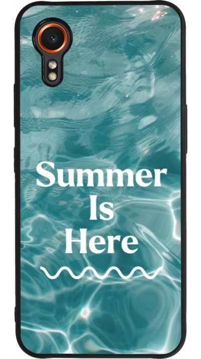 Coque Samsung Galaxy XCover 7 - Silicone rigide noir Summer 2025 Summer is here